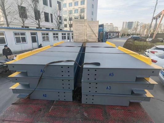 Escala 16M de caminhão pesado de carga pesada 50 toneladas ponte de pesagem eletrônica com sobrecarga de segurança