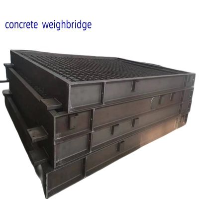 OIML III Precisão 150 toneladas 12mm aço carbono industrial pesada carga pesagem caminhão balança