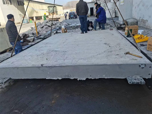 IP68 Nível 100 toneladas Balança eletrônica de caminhão de pesagem de concreto industrial para fábricas