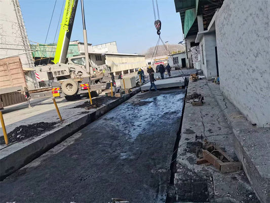 IP68 Nível 100 toneladas Balança eletrônica de caminhão de pesagem de concreto industrial para fábricas