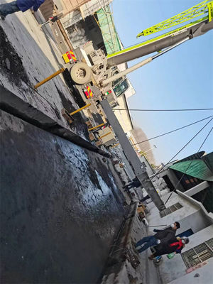 Escala de caminhão de pesagem de concreto galvanizado eletrônico de 120 toneladas com suporte personalizado